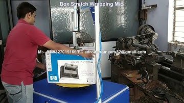 Cartoon Stretch Wrapping Machine