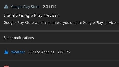 Fix google play store won