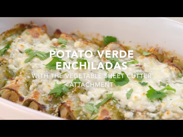 Potato Vegetable Strata Recipe using the KitchenAid Vegetable Cutter