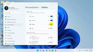 How To Remove Task View, Widgets, Chat, And Search Icon From The Taskbar On Windows 11