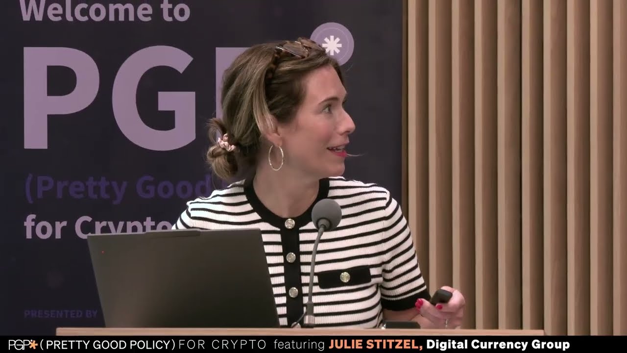 Julie Stitzel, Digital Currency Group: Decentralized AI and Crypto Policy Insights from DCG
