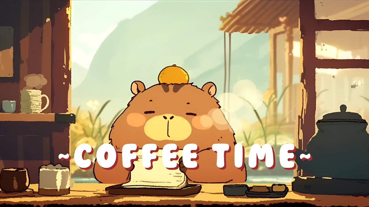 Capybara Chill Station - Japanese-inspired Lofi Collection ~ Chill Session ~ 📚 🎵 | High Quality