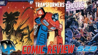 Comic Review: Episode 525
In this episode the books I discuss were released on October 4th 2023. Due to the lateness of this video there are no cover insets.
Books in this review:
TMNT/Street Fighter #04
Grimm Fairy Tales #76
Transformer #01
Fire and Ice: Welcome To Smallville #02
DC Ghouls Just Wanna to Have Fun #01
Alien Annual #01
Immortal X-Men #16
X-Men #27
My Socials:
http://instagram.com/Chaoticavenger86
https://twitter.com/DarkAvengerC86
https://twitter.com/ChaoticFalcon86
https://www.tiktok.com/@chaoticavenger86
Dark Avenger Entertainment:
https://www.youtube.com/darkavengerentertainment
Dark Avenger Nation FB Page:
https://www.facebook.com/groups/DarkAvengerNation
Twitch:
https://www.twitch.tv/chaoticfalcon86
Patreon:
https://www.patreon.com/DarkAvengerC86
My Gaming YouTube Channel:
https://www.youtube.com/@chaoticfalcon86 Comic Review: Episode 525
