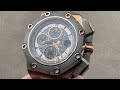 Audemars Piguet Royal Oak Offshore Michael Schumacher Limited Edition 26568OMOOA004CA01 Watch Review
