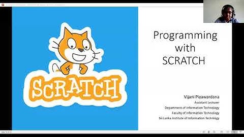 SLIIT CODEFEST SCRATCH workshops English medium