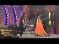 Vijay awards 2014 dd and sharuk khan dancing for thaiya thaiya
