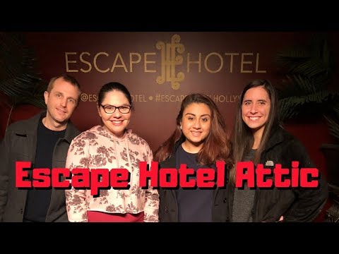 Video: Escape Hotel Attic Escape Room Review