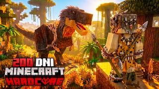 200 DNI W PRYMITYWNYM ŚWIECIE W MINECRAFT!