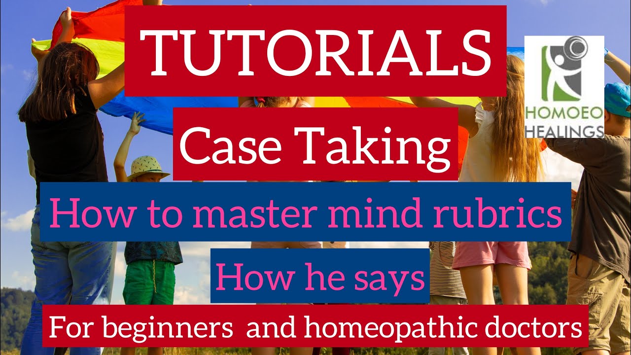 | TUTORIALS | CASE TAKING | MASTERING MIND RUBRICS | DR NEELAM AVTAR SINGH | HINDI | video 36