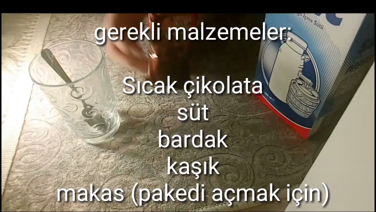 Sıcak Çikolata Nasıl Yapılır Videosu Sıcak Çikolata Nasıl Yapılır Videosu