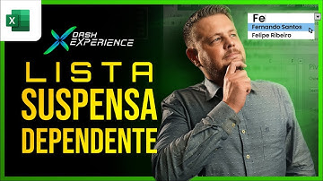 Lista Suspensa Dependente no Excel - Validação de dados em Cascata