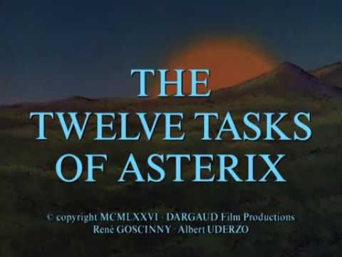 asterix the twelve tasks of asterix 1975 dvdrip xvid