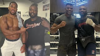 ANTHONY JOSHUA & FRANCIS NGANNOU SPARRING PARTNER Jeremiah Milton talks all on heavyweight fight