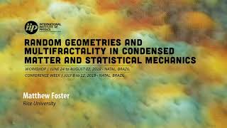 Multifractality across the energy spectrum with (...) - Matthew Foster