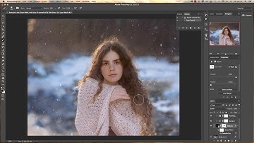 Tutorial on How to Add Snow Overlays in Photoshop