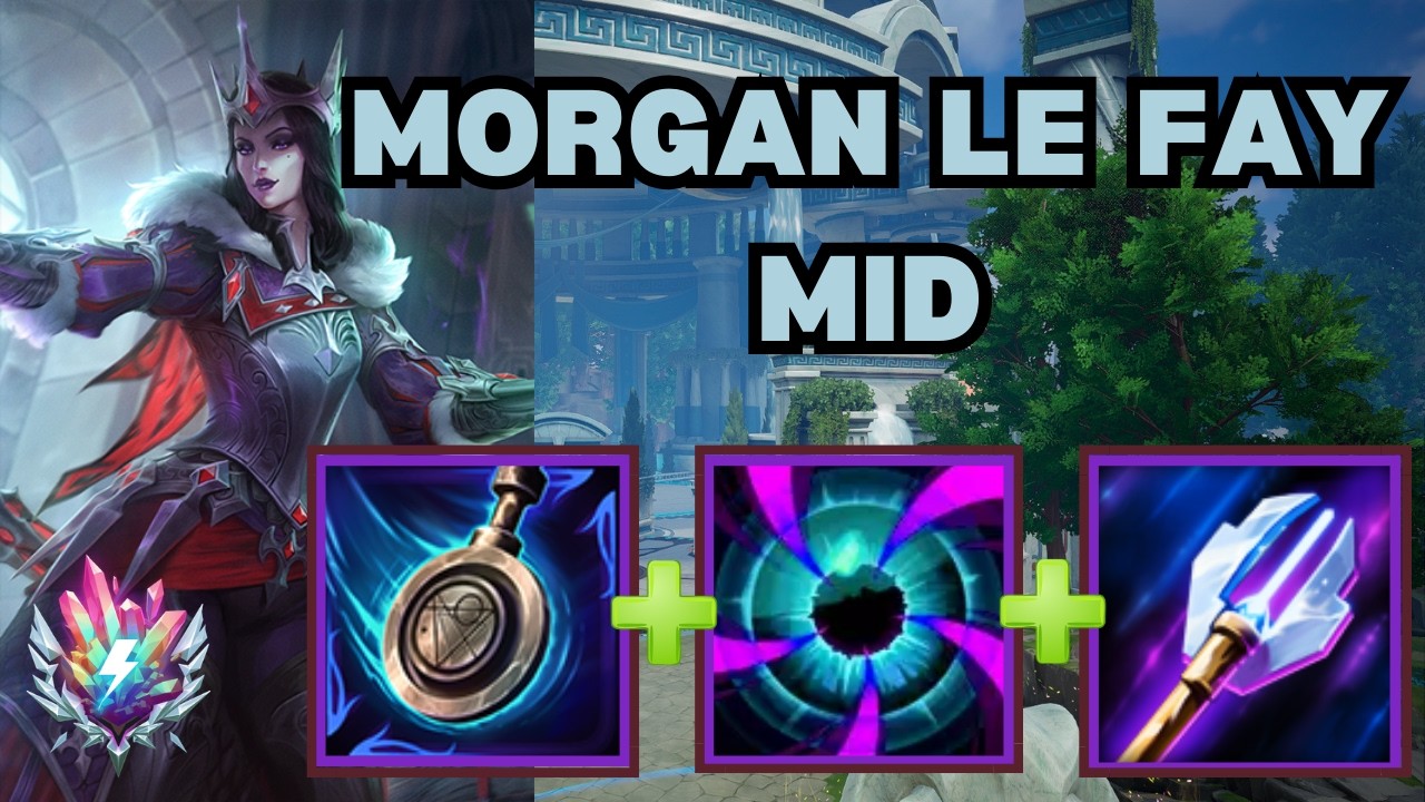 Morgan Le Fay Is Here, And It's... Interesting - MLF Mid Deity Smite 2 Gameplay