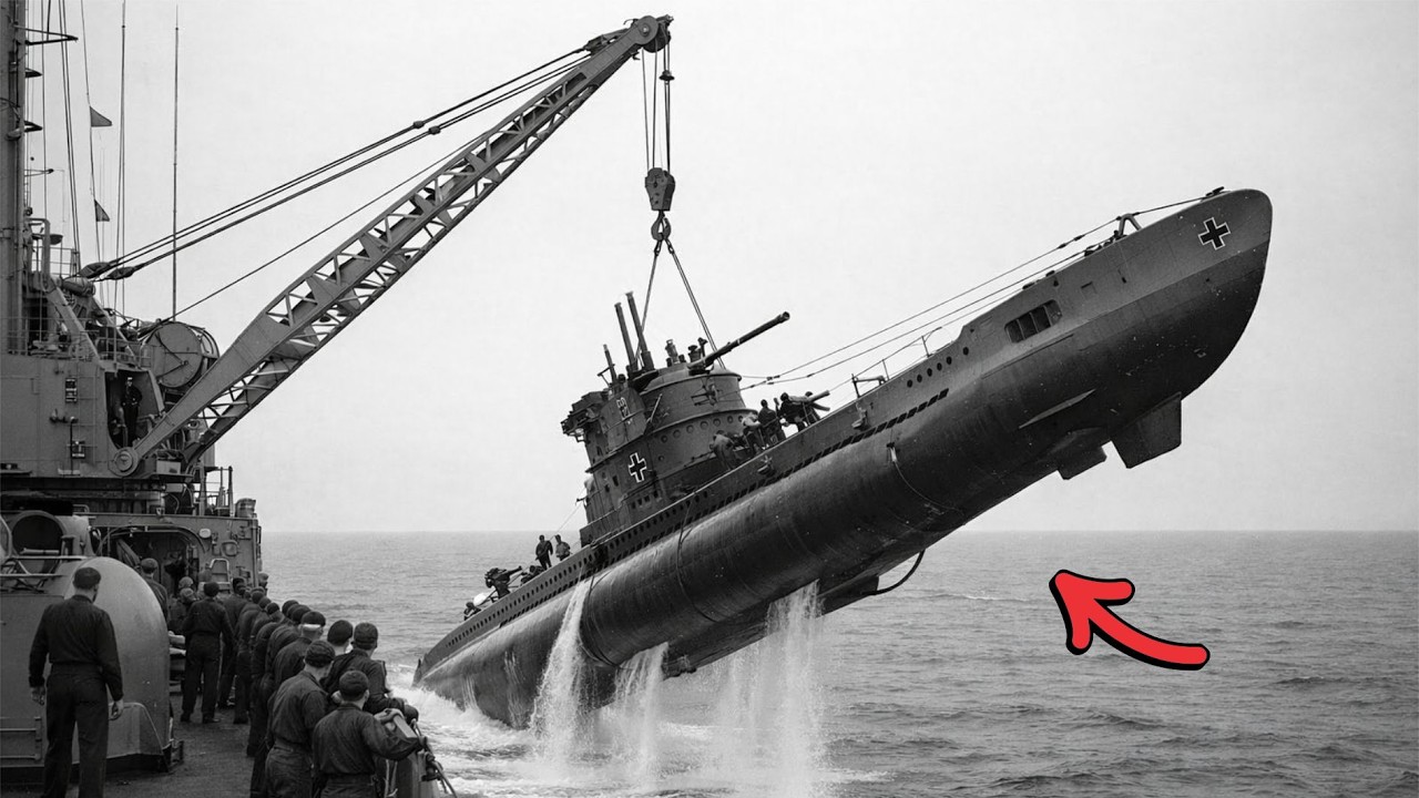 Cuando EE. UU. capturó vivo este submarino nazi… descubrió el arma secreta de Hitler