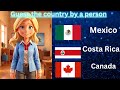 Guess the country by people part 1