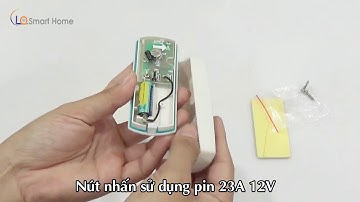 CHUÔNG CỬA KHÔNG DÂY KAWASAN MODEL DB617