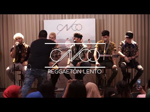 CNCO - Reggaetón Lento (Bailemos) (Live From Jakarta 2018)