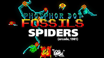 Phosphor Dot Fossils: Spiders (arcade, 1981)