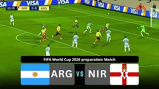 April 27, 2026 | Northern Ireland vs Argentina | Men's World Cup Football 2026 (WC26) | EA FIFA 23
