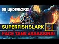 Super Fish Satanic Slark! Powerful Mid-Late Game Assassins Build! | Dota Underlords