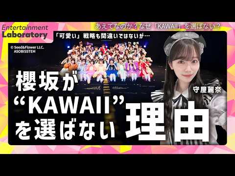 【守屋麗奈】櫻坂46は「スルメ」アイドル！KAWAII LAB.の「シュガーハイ」戦略との違い【徹底解説】