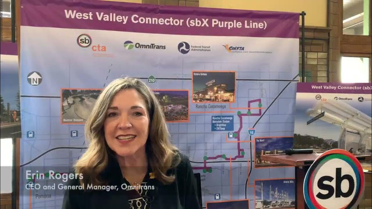 SBCTA Today West Valley Connector Gets Major Funding Boost YouTube