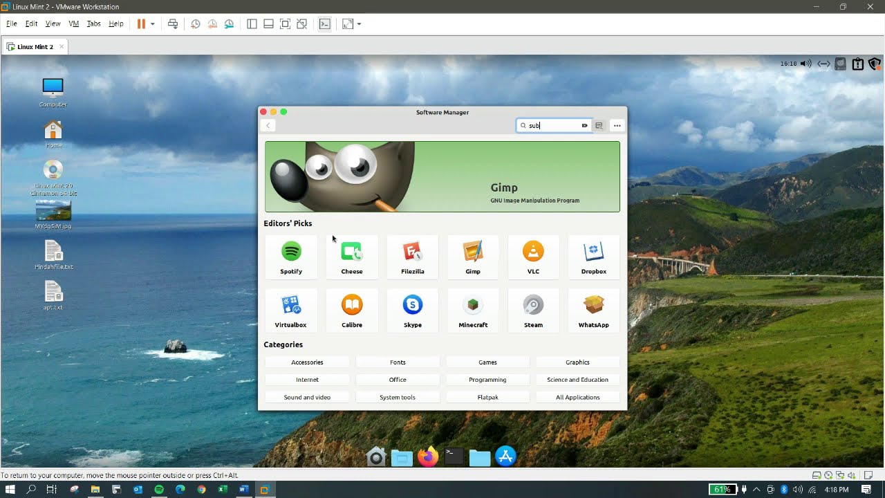 INSTAL PACKAGE DENGAN SOFTWARE MANAGER DAN CLI - LINUX MINT || SISTEM ...