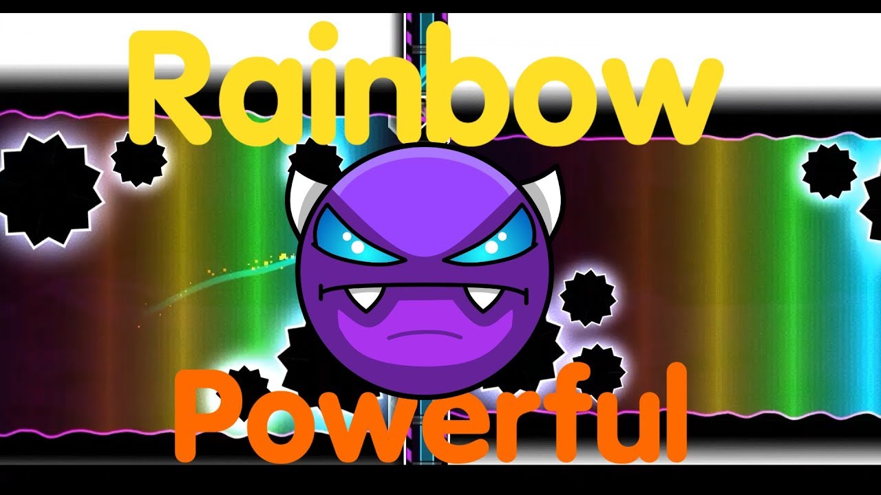 Первый демон на приватном сервере // Rainbow PowerFul by SileHT // Geometry Dash Yukisl Server