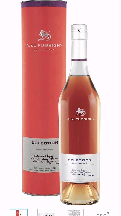 Коньяк А. ДЕ Фуссиньи Селексьон Коллексьон #cognac #коньякКиБ #коньякКБ ...