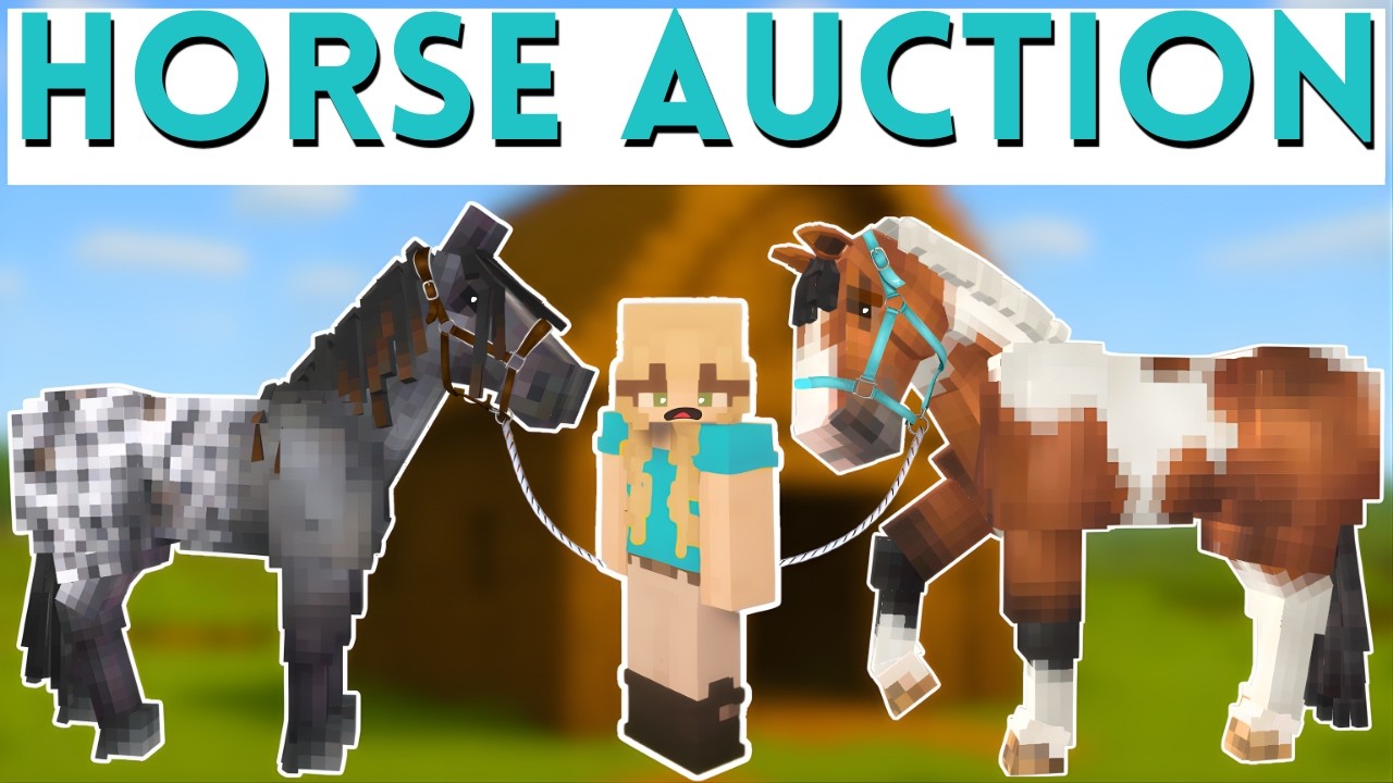 Аукцион по спасению лошадей: Мне пришлось их спасти! | Minecraft Roleplay