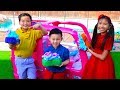 Car Wash Song | Wendy Pretend Play This Is the Way Nursery Rhymes & Kids Songs