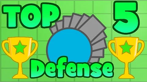 TOP 5 DEFENSIVE CLASSES - Diep.io