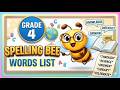 Spelling Bee words Grade 04 : Part 18 of 21