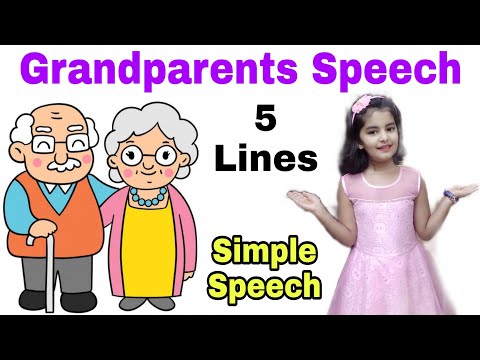 Grand Parents Day 2023 | Grandparents day speech | Few lines on grandparents | Essay on Grandparents
