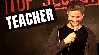 I lost the crowd (Teacher joke) | Fredrik Andersson stand up comedy