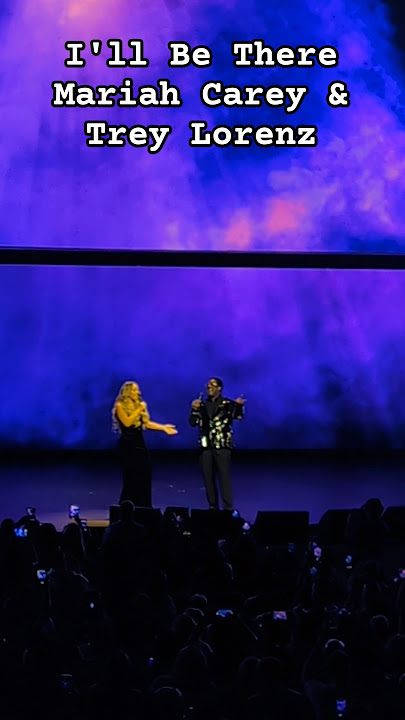 I'll Be There Duet with Trey Lorenz #illbethere #mariahcarey #lasvegasresidency