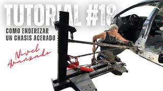TUTORIAL CHAPISTA #18 |  Como reparar CHASIS ACERADO con BANCADA