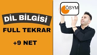 TYT TÜRKÇE DİL BİLGİSİ FULL TEKRAR +9 NET TYT / KPSS