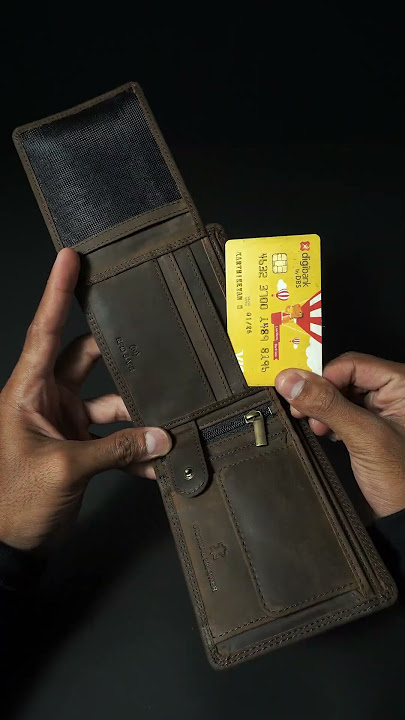 Cambridge Original Leather Wallet - Rustic Brown | Belford England #originalleatherwallet #leather