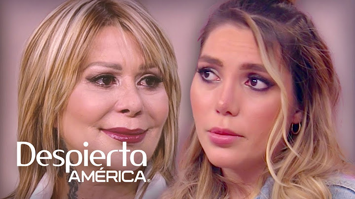 Alejandra Guzmán y Frida Sofía hablan por primera vez en televisión tras su distanciamiento