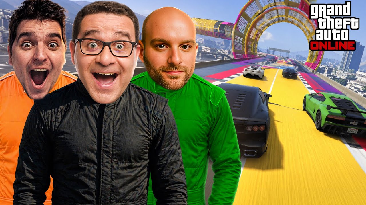 CORRIDAS ÉPICAS NA AUTOESTRADA - GTA 5 ONLINE