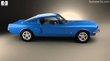 Ford Mustang Fastback 1965 3D model by 3DModels.org
