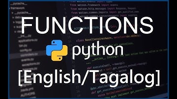 Python Programming for Beginners - 28 Functions [English/Tagalog]