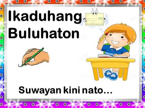 Maihap ug Dili Maihap nga Pungan (Count and Mass Noun)- Sinugbuanong Binisaya 3