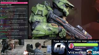 Dan & Bob play through Halo: Infinite's campaign (stream)