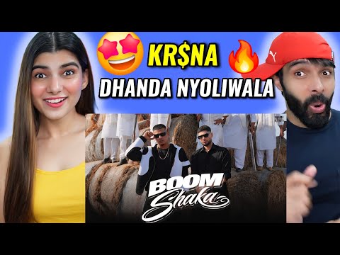 Boom Shaka (Official Music Video) | KR$NA | Dhanda Nyoliwala Reaction !!