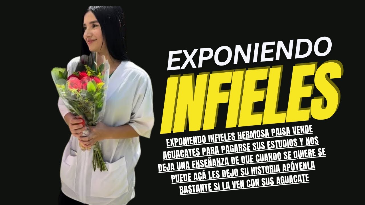 EXPONIENDO INFIELES Hermosa paisa vende aguacates para pagarse sus estudios y nos deja una enseñanza